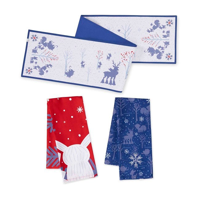 Pokémon Winter Woodland Table Runner & Tea Towels Bundle