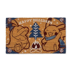 Pikachu & Fuecoco Happy Holidays Pokémon Holiday Doormat