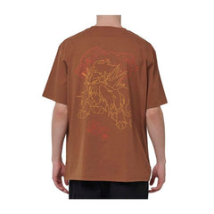 Pokémon × Dolly Noire: Entei Brown T-Shirt - Adult