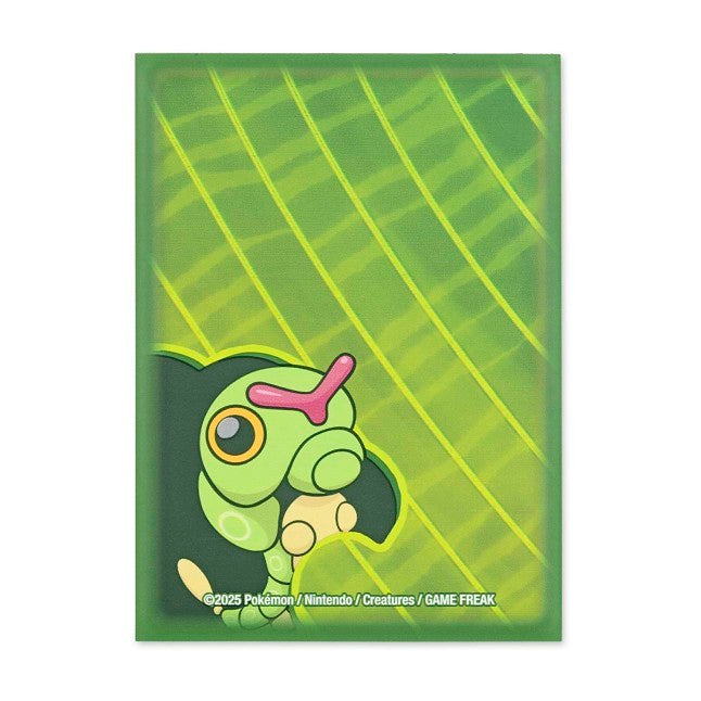 Pokémon TCG: Caterpie Munch Time Card Sleeves (65 Sleeves)