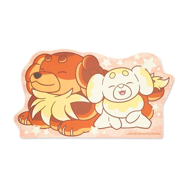Pokémon TCG: Fidough & Dachsbun Die-Cut Playmat