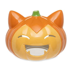 Pumpkin Snorlax Halloween Ceramic Tea Light Holder