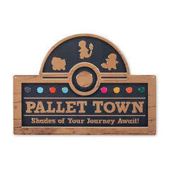 Pallet Town Metal Sign