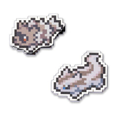 Zigzagoon & Linoone Pokémon Pixel Pins (2-Pack)