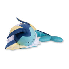 Sleeping Vaporeon Poké Plush - 21 In.