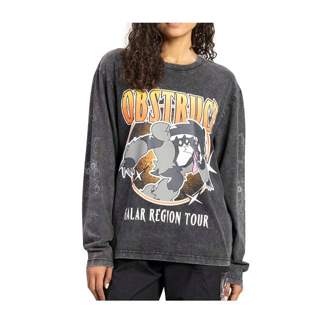 Obstruct Dark Noise Long-Sleeve T-Shirt - Adult
