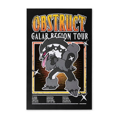 Obstruct Dark Noise Poster