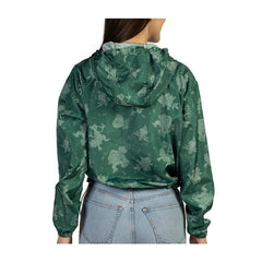 Peaceful Forest Pokémon Lounge Lightweight Hooded Crop Jacket - Women