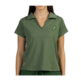 Celebi Pokémon Lounge Green Casual Polo Shirt - Women
