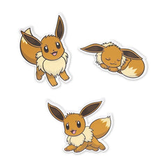Eevee Stickers (3-Pack)