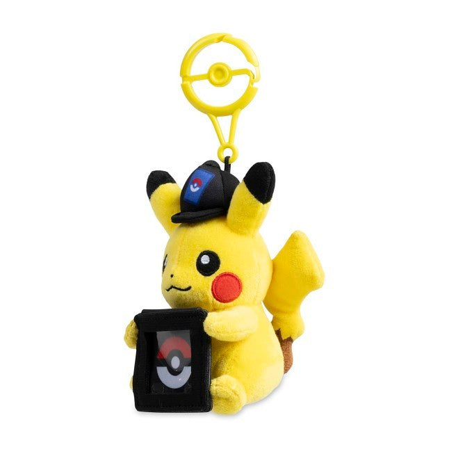 Pokémon TCG: Pikachu Coin-Display Plush Key Chain