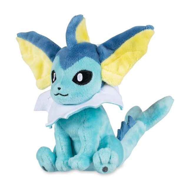 Vaporeon Sitting Cuties Plush - 6 In.