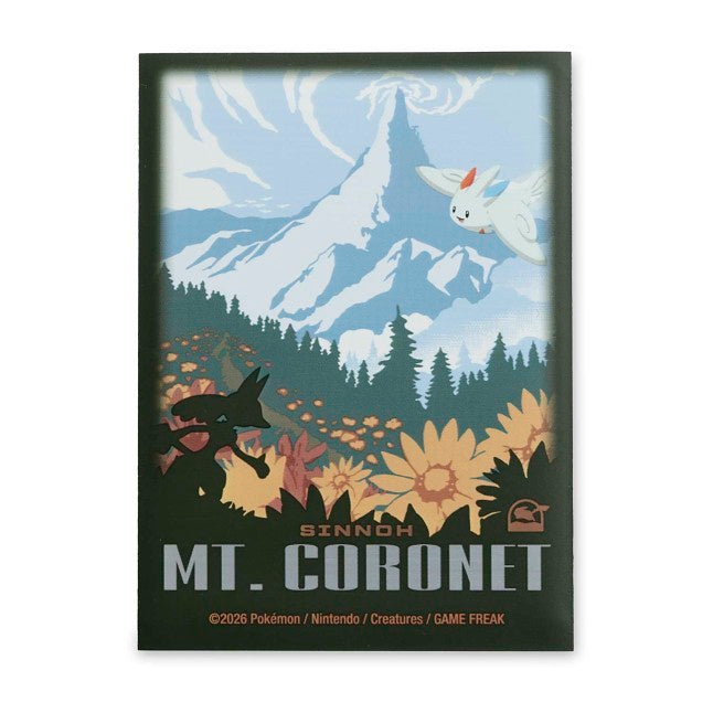 Pokémon TCG: Sinnoh Explore Pokémon Premium Card Sleeves (65 Sleeves)