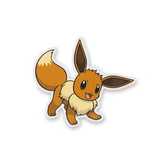 Eevee, Flareon & Leafeon Stickers (3-Pack)