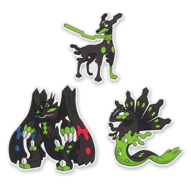 Zygarde Stickers (3-Pack)