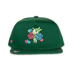 Roselia Green Flat-Bill Hat (One Size-Adult)