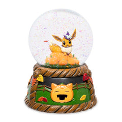 Eevee Pumpkin Patch Snow Globe