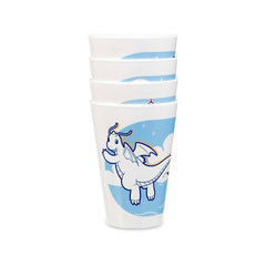 Pikachu, Dragonite, Ampharos & Pelipper Pokémon Summer Cups (4-Pack)