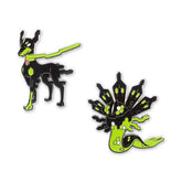 Zygarde 10% Forme & Zygarde 50% Forme Pokémon Pins (2-Pack)