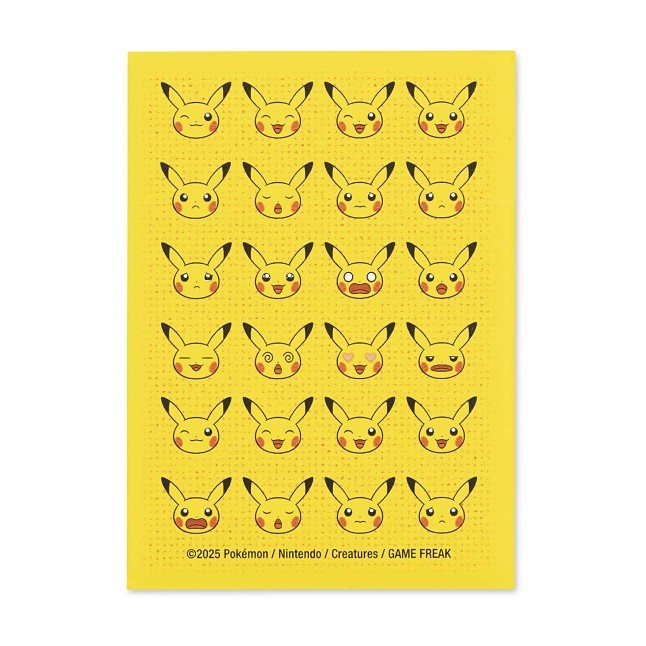 Pokémon TCG: Pikachu Moods Card Sleeves (65 Sleeves)