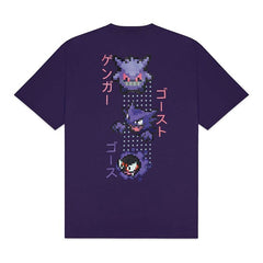 Pokémon × Dolly Noire: Pixel Gengar T-Shirt - Adult