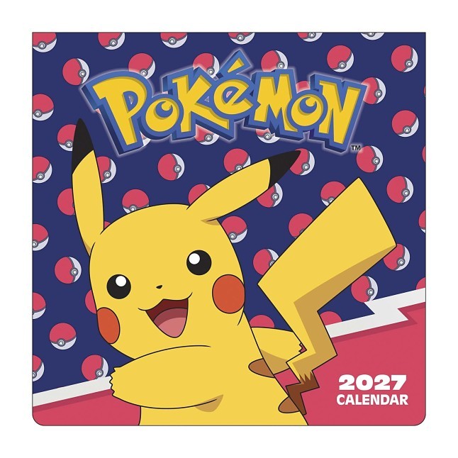Pokémon 2027 Wall Calendar