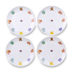 Pokémon Block Art Party Plates (4-Pack)