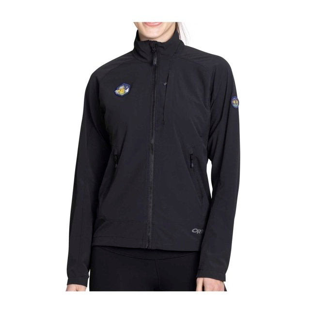 Outdoors with Pokémon Ferrosi Black Lightweight Jacket by Outdoor Research - Women