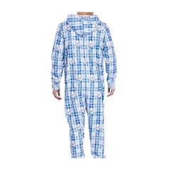Vanillite Hooded One-Piece Pajamas - Adult