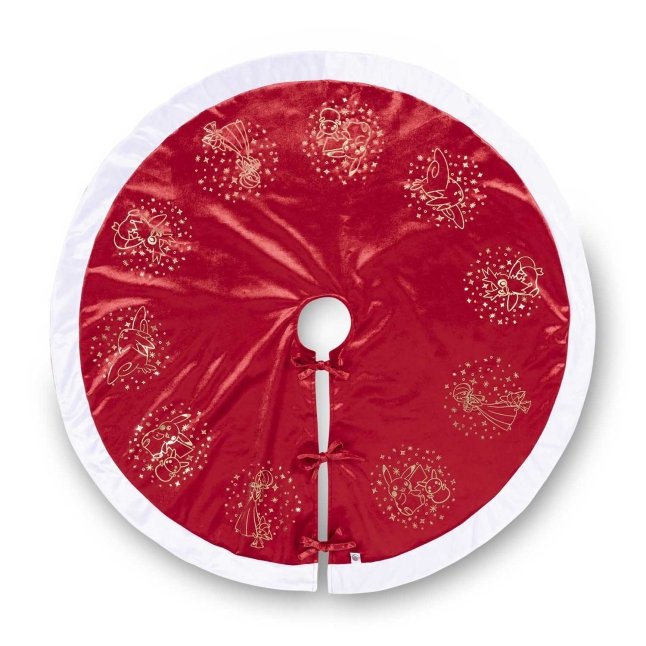 Pokémon Winter Wonders Red Tree Skirt