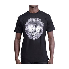 Mimikyu Pokémon Center × Vic Lee: Pokémon Scary Stories Black Relaxed Fit Crew Neck T-Shirt - Adult