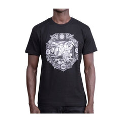 Banette Pokémon Center × Vic Lee: Pokémon Scary Stories Black Relaxed Fit Crew Neck T-Shirt - Adult