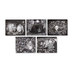 Pokémon Center × Vic Lee: Pokémon Scary Stories Posters (5-Pack)