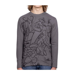 Sinnoh Champion Team Gray Fitted Long-Sleeve T-Shirt - Adult