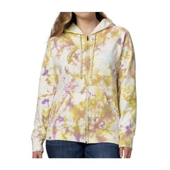 Articuno, Zapdos & Moltres Pink, Yellow & Purple Tie-Dye Zip-Up Hoodie - Adult