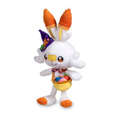 Scorbunny Pokémon Pumpkin Celebration Poké Plush - 9 ¾ In.