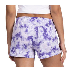 Pikachu & Sylveon Lavender Tie-Dye Lounge Shorts - Women