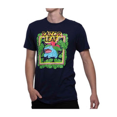 Venusaur Pokémon Greatest Hits Navy Relaxed Fit Crew Neck T-Shirt - Adult