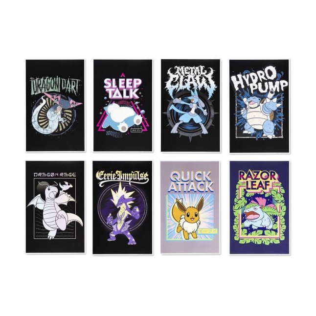 Pokémon Greatest Hits Posters (8-Pack)