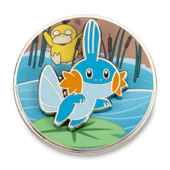 Mudkip Summer Stream Pokémon Spinning Scenes Pin