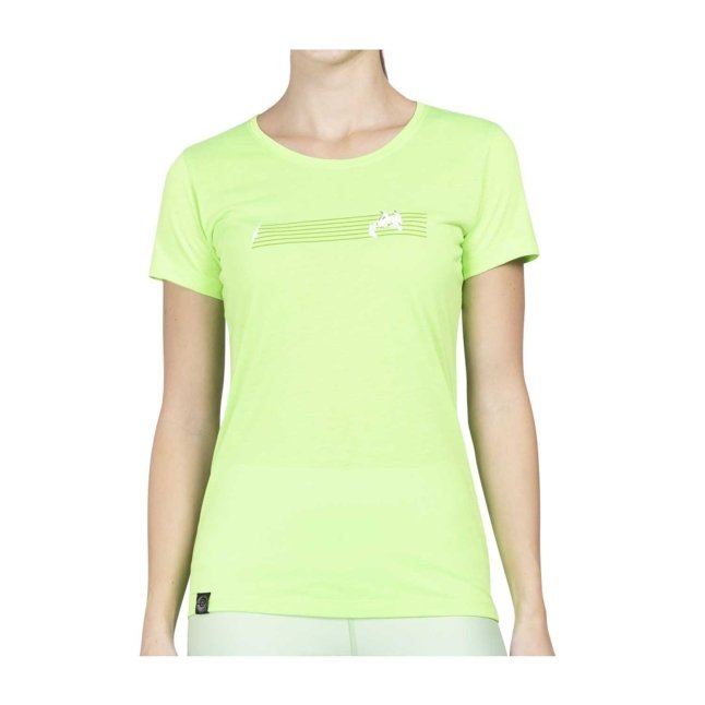 Pikachu Pokémon Active Green Performance T-Shirt - Women