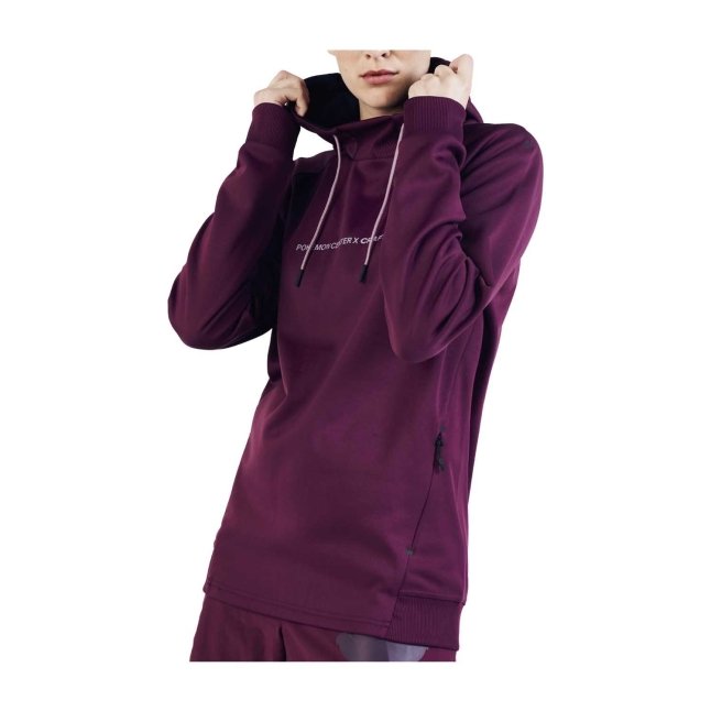 Pokémon Center × Craft: Gengar Unify Burgundy Hoodie - Women