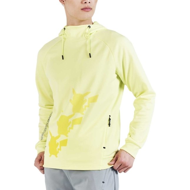 Pokémon Center × Craft: Pikachu ADV Unify Giallo Hoodie - Men