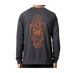 Weedle, Kakuna & Beedrill Pokémon Nature: Fall Black Crew Neck Sweatshirt - Adult