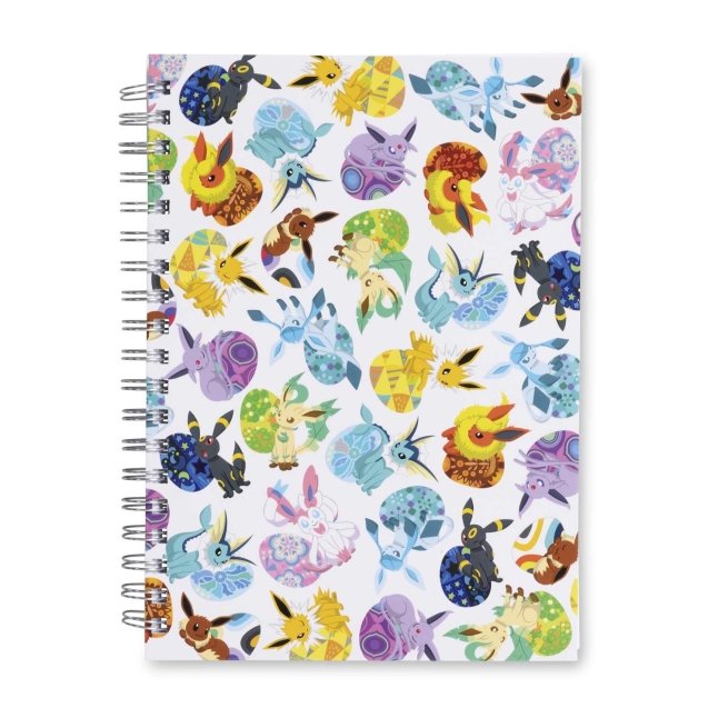 Eevee Essences Spiral Notebook (200 Pages)