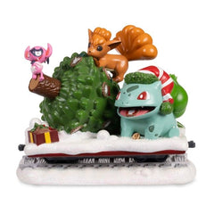 Snowy Fun Tree Flatcar Figure