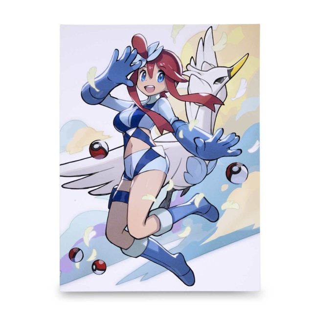 Pokémon Trainers: Skyla Canvas Wall Art