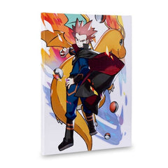 Pokémon Trainers: Lance Canvas Wall Art