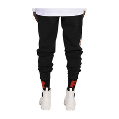 Team Rocket HQ Collection Black Fitted Fleece Jogger Pants - Women