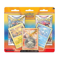 Pokémon TCG: Articuno, Zapdos & Moltres Cards with 2 Booster Packs & Coin